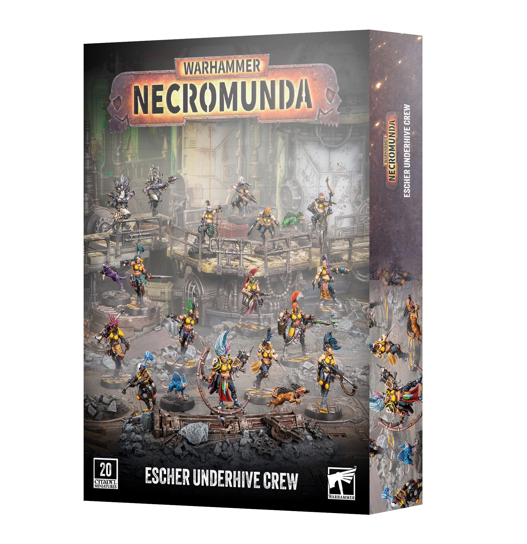 Warhammer Necromunda: Escher Underhive Crew - The Feisty Goblin Gamehouse -