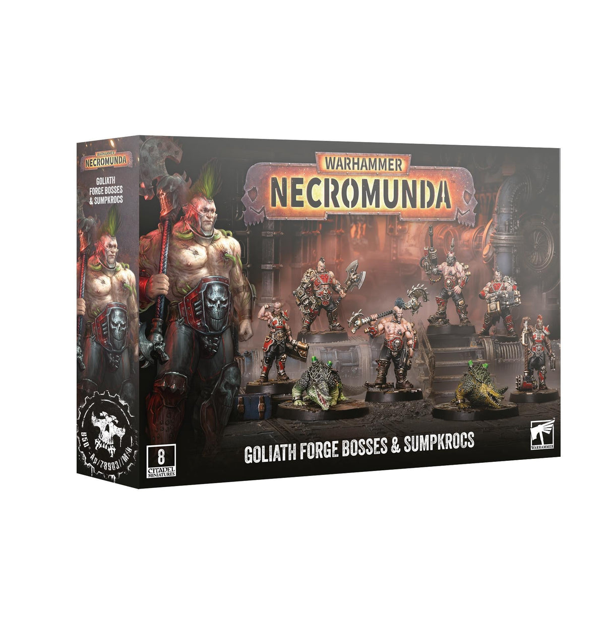 Warhammer Necromunda - Goliath Forge Bosses & Sumpkrocs - The Feisty Goblin Gamehouse -