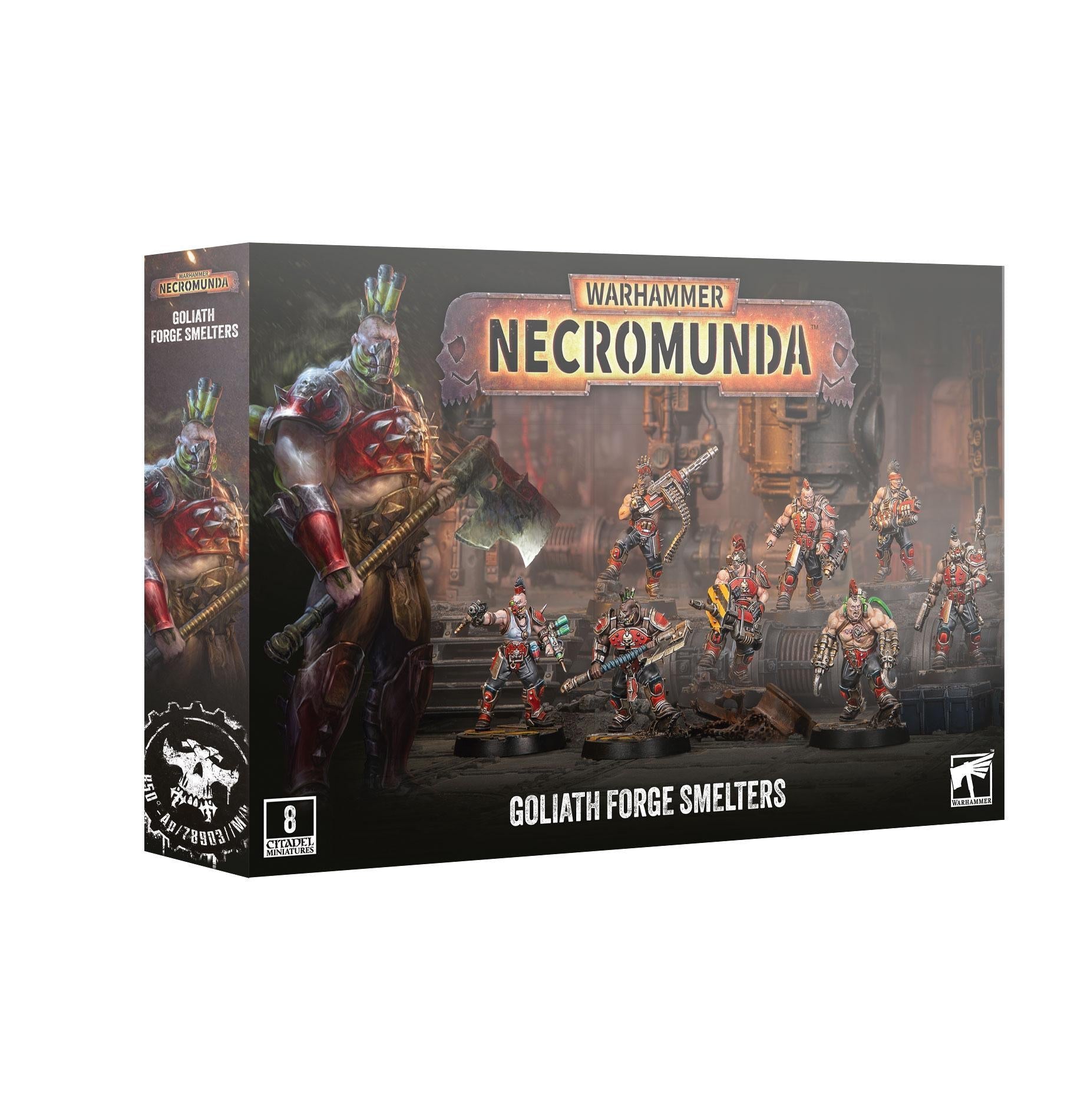 Warhammer Necromunda - Goliath Forge Smelters - The Feisty Goblin Gamehouse -