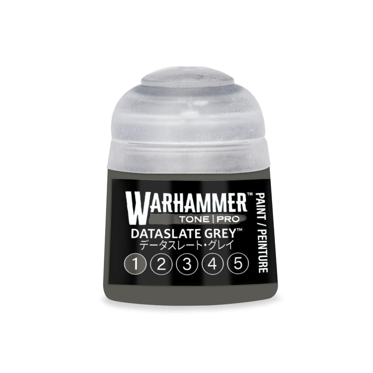 Warhammer Pro: Tone - Dataslate Grey 1 (12 ml) - The Feisty Goblin Gamehouse -