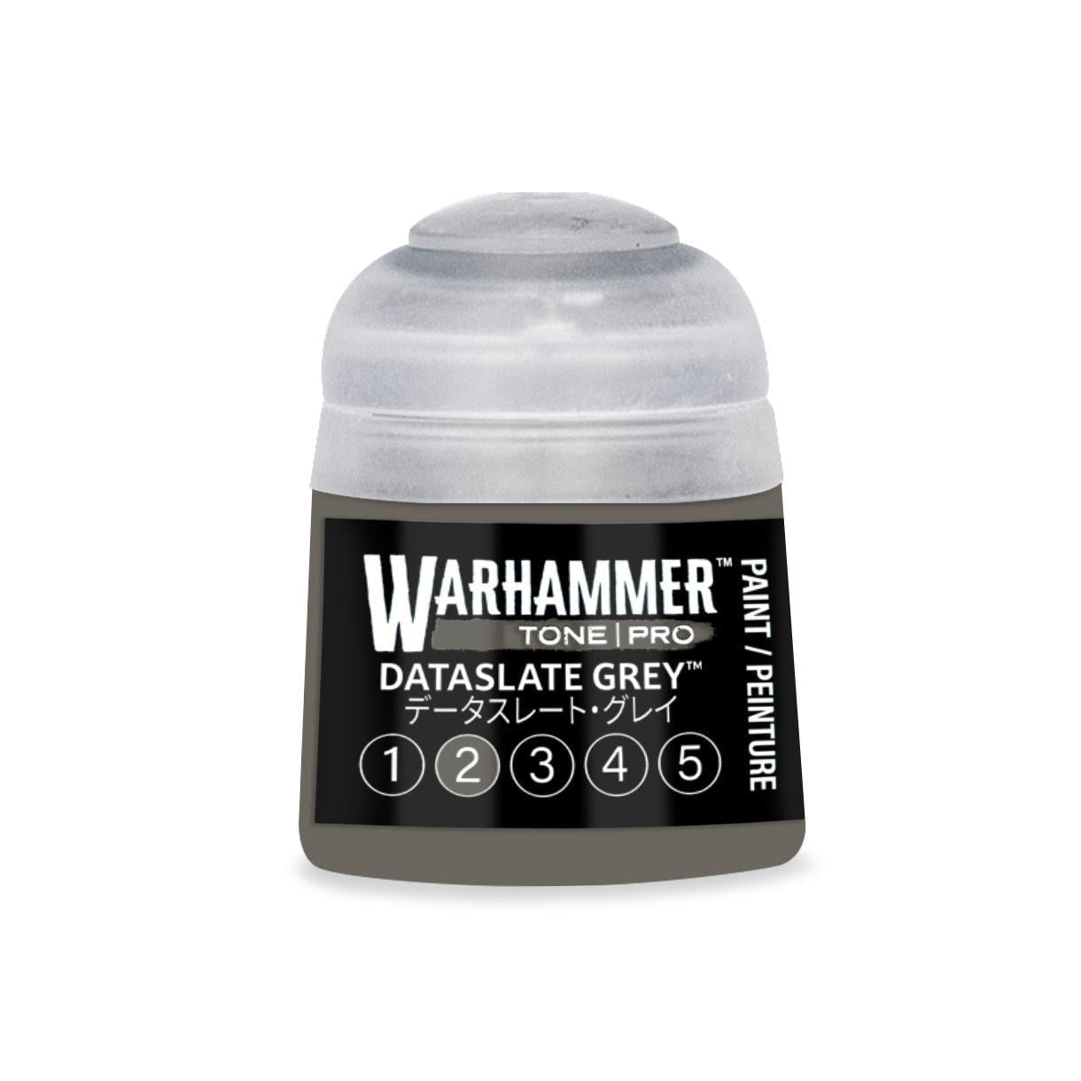 Warhammer Pro: Tone - Dataslate Grey 2 (12 ml) - The Feisty Goblin Gamehouse -