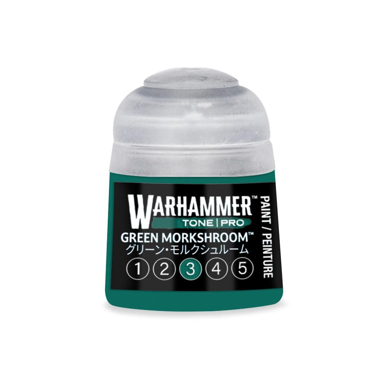 Warhammer Pro: Tone - Green Morkshroom 3 (12 ml) - The Feisty Goblin Gamehouse -