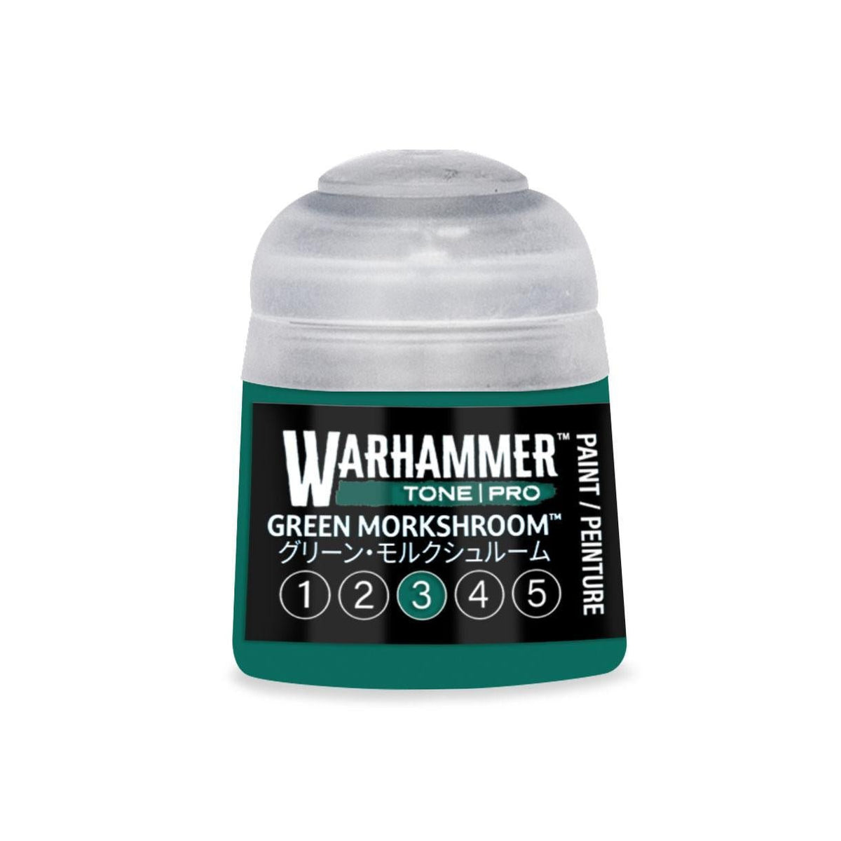 Warhammer Pro: Tone - Green Morkshroom 3 (12 ml) - The Feisty Goblin Gamehouse -