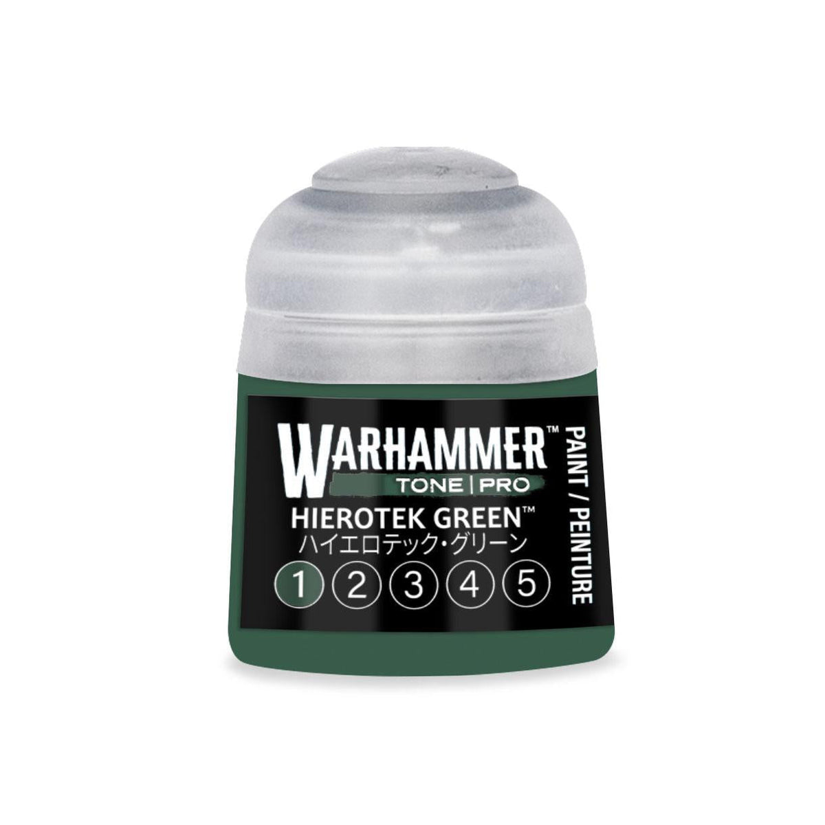 Warhammer Pro: Tone - Hierotek Green 1 (12 ml) - The Feisty Goblin Gamehouse -