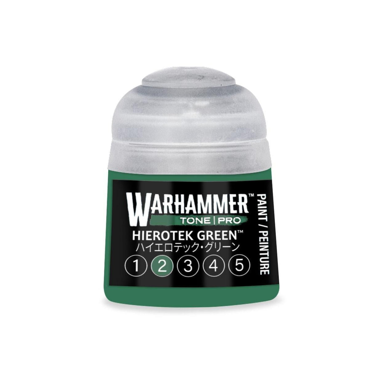Warhammer Pro: Tone - Hierotek Green 2 (12 ml) - The Feisty Goblin Gamehouse -
