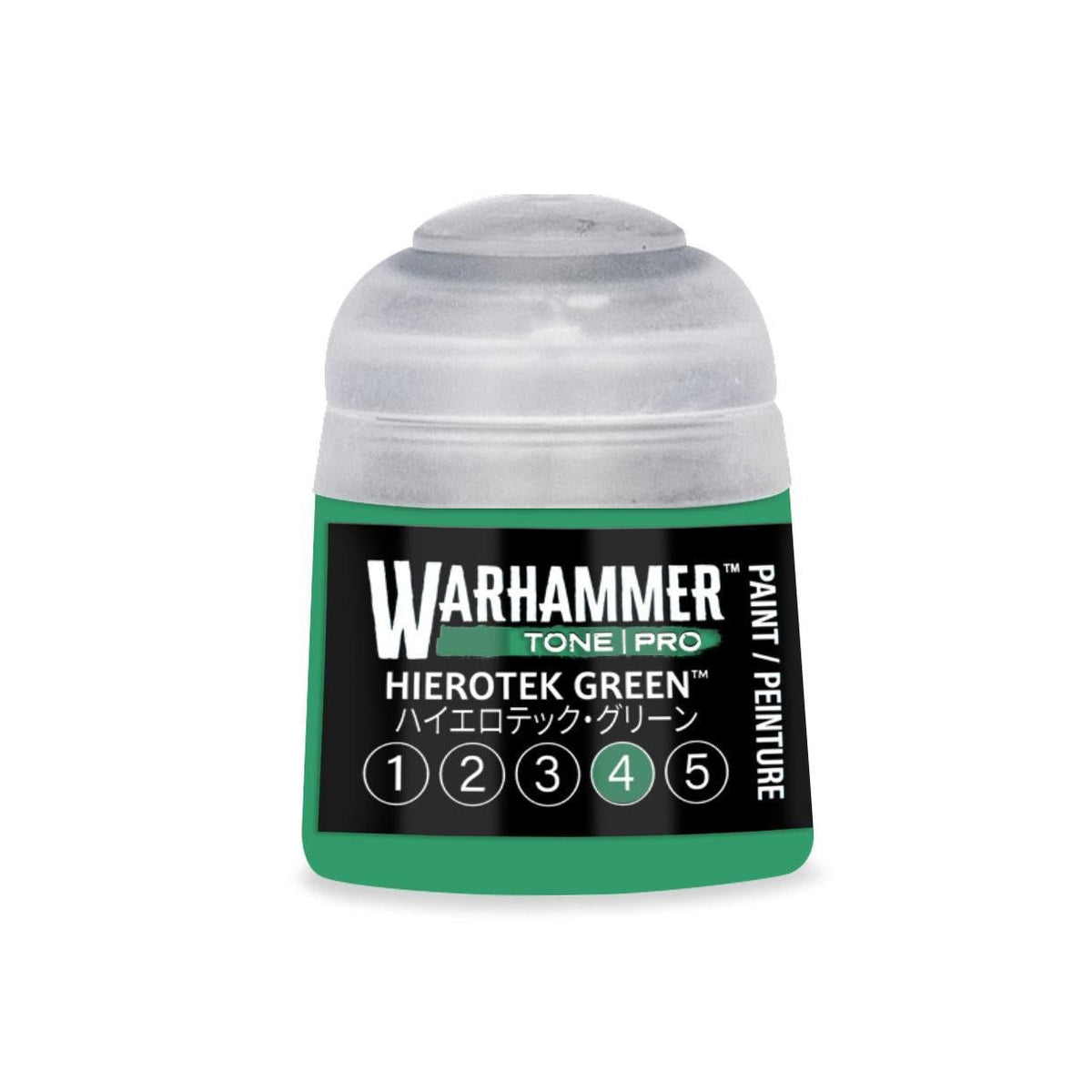 Warhammer Pro: Tone - Hierotek Green 4 (12 ml) - The Feisty Goblin Gamehouse -