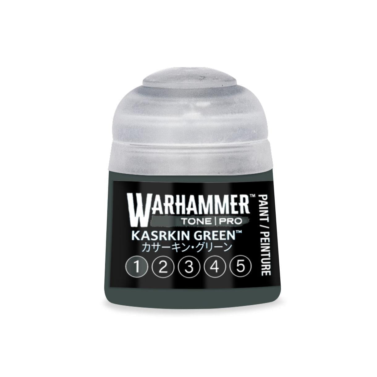 Warhammer Pro: Tone - Kasrkin Green 1 (12 ml) - The Feisty Goblin Gamehouse -