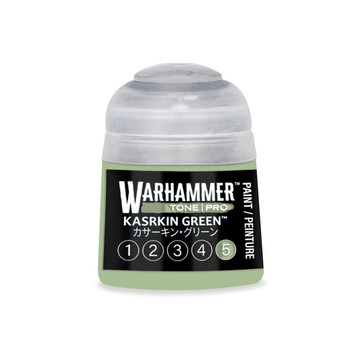 Warhammer Pro: Tone - Kasrkin Green 5 (12 ml) - The Feisty Goblin Gamehouse -