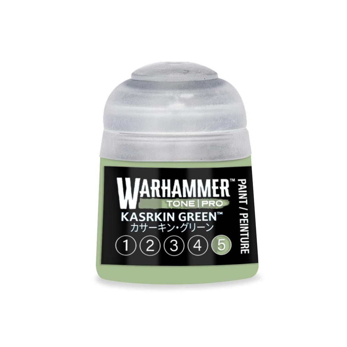 Warhammer Pro: Tone - Kasrkin Green 5 (12 ml) - The Feisty Goblin Gamehouse -