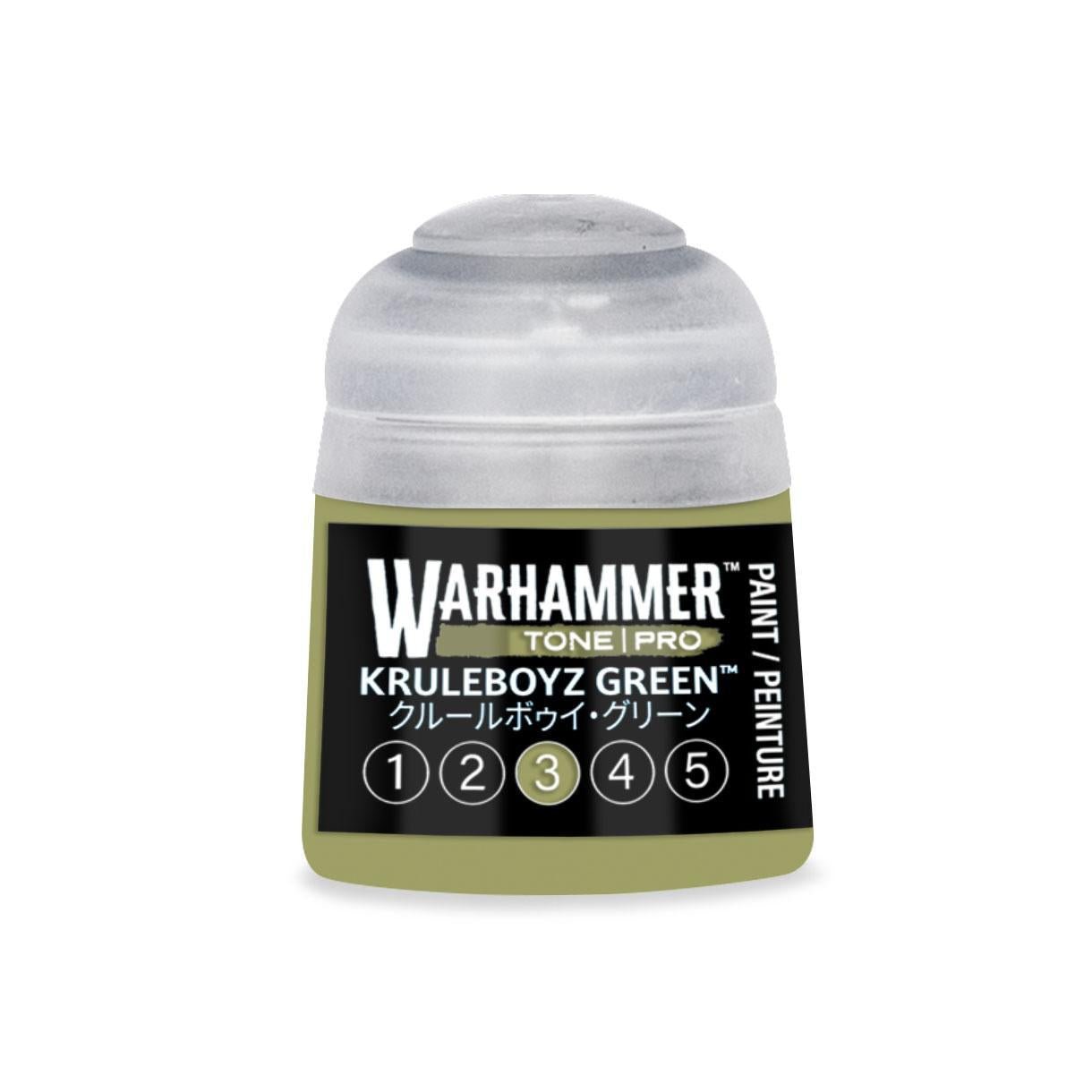 Warhammer Pro: Tone - Kruleboyz Green 3 (12 ml) - The Feisty Goblin Gamehouse -
