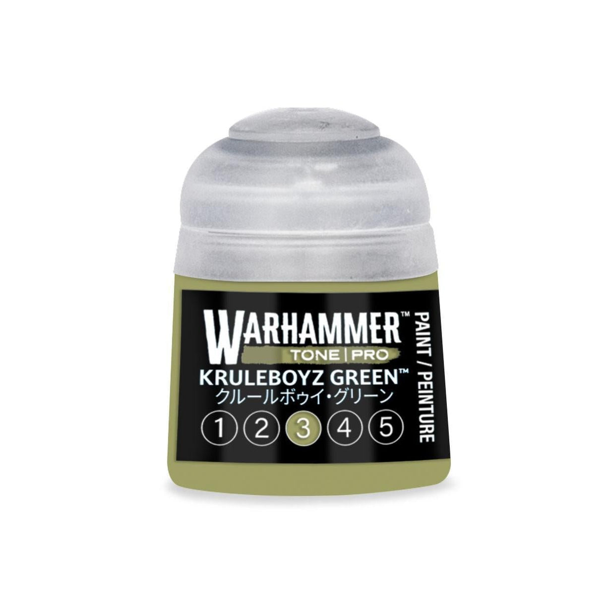 Warhammer Pro: Tone - Kruleboyz Green 3 (12 ml) - The Feisty Goblin Gamehouse -