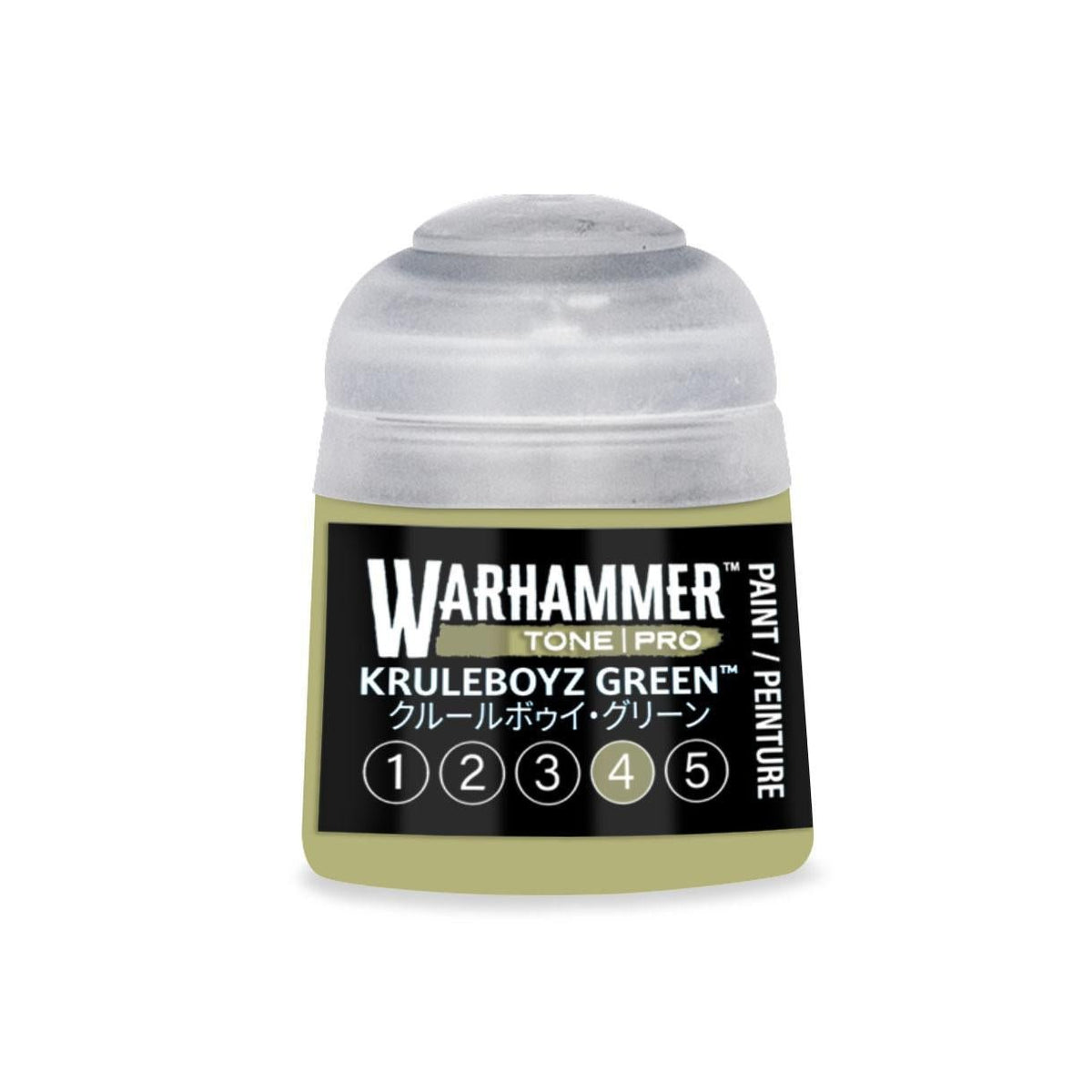Warhammer Pro: Tone - Kruleboyz Green 4 (12 ml) - The Feisty Goblin Gamehouse -