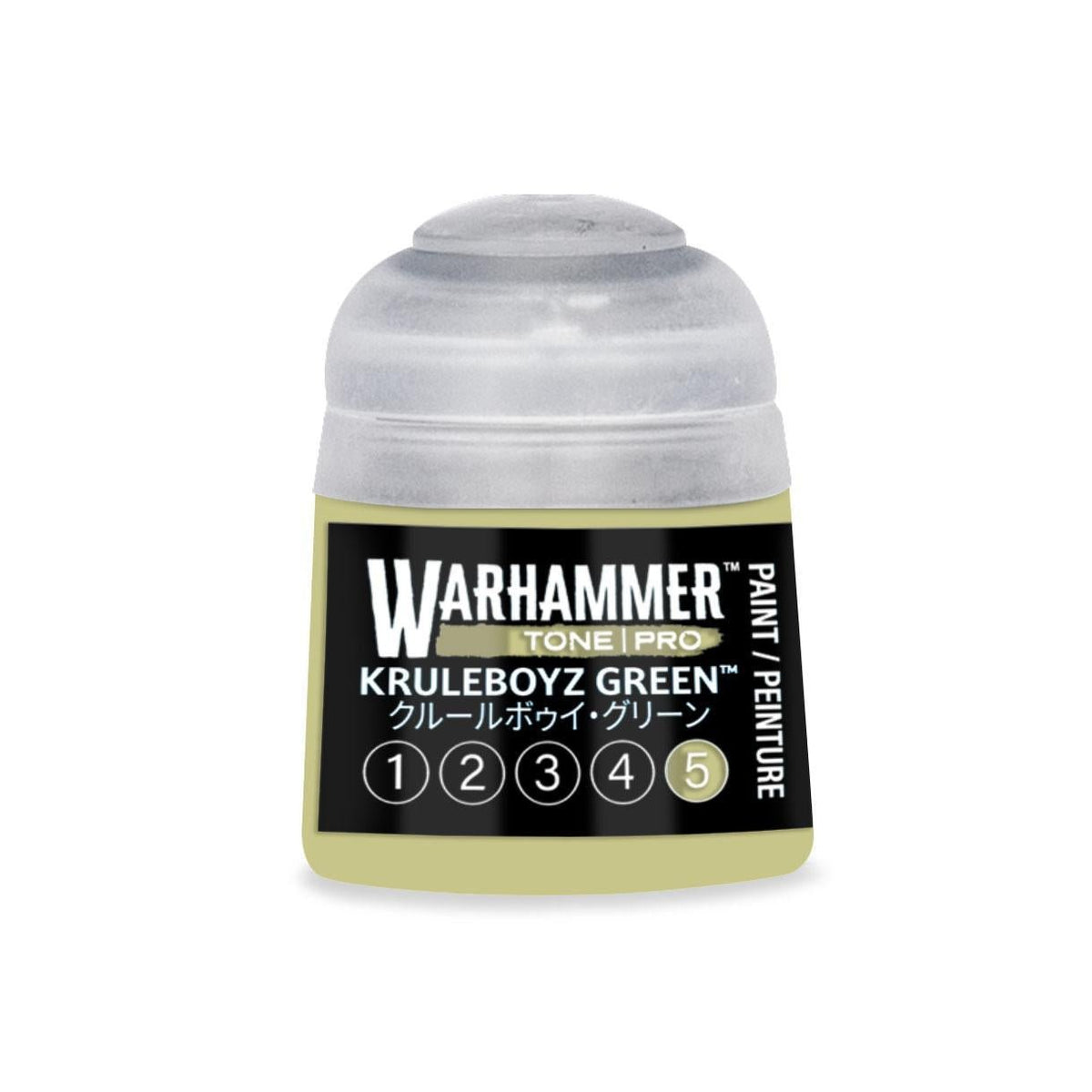 Warhammer Pro: Tone - Kruleboyz Green 5 (12 ml) - The Feisty Goblin Gamehouse -