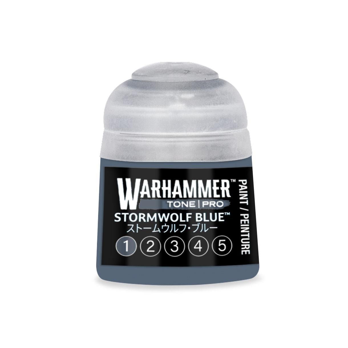 Warhammer Pro: Tone - Stormwolf Blue 1 (12 ml) - The Feisty Goblin Gamehouse -