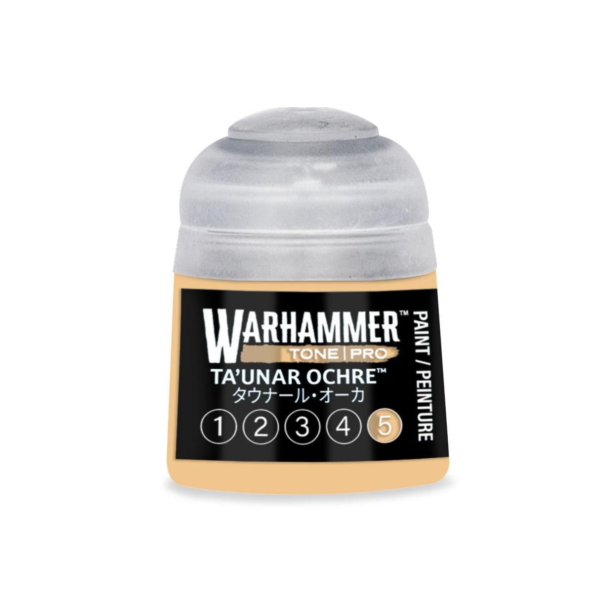 Warhammer Pro: Tone - Ta'unar Ochre 5 (12 ml) - The Feisty Goblin Gamehouse -