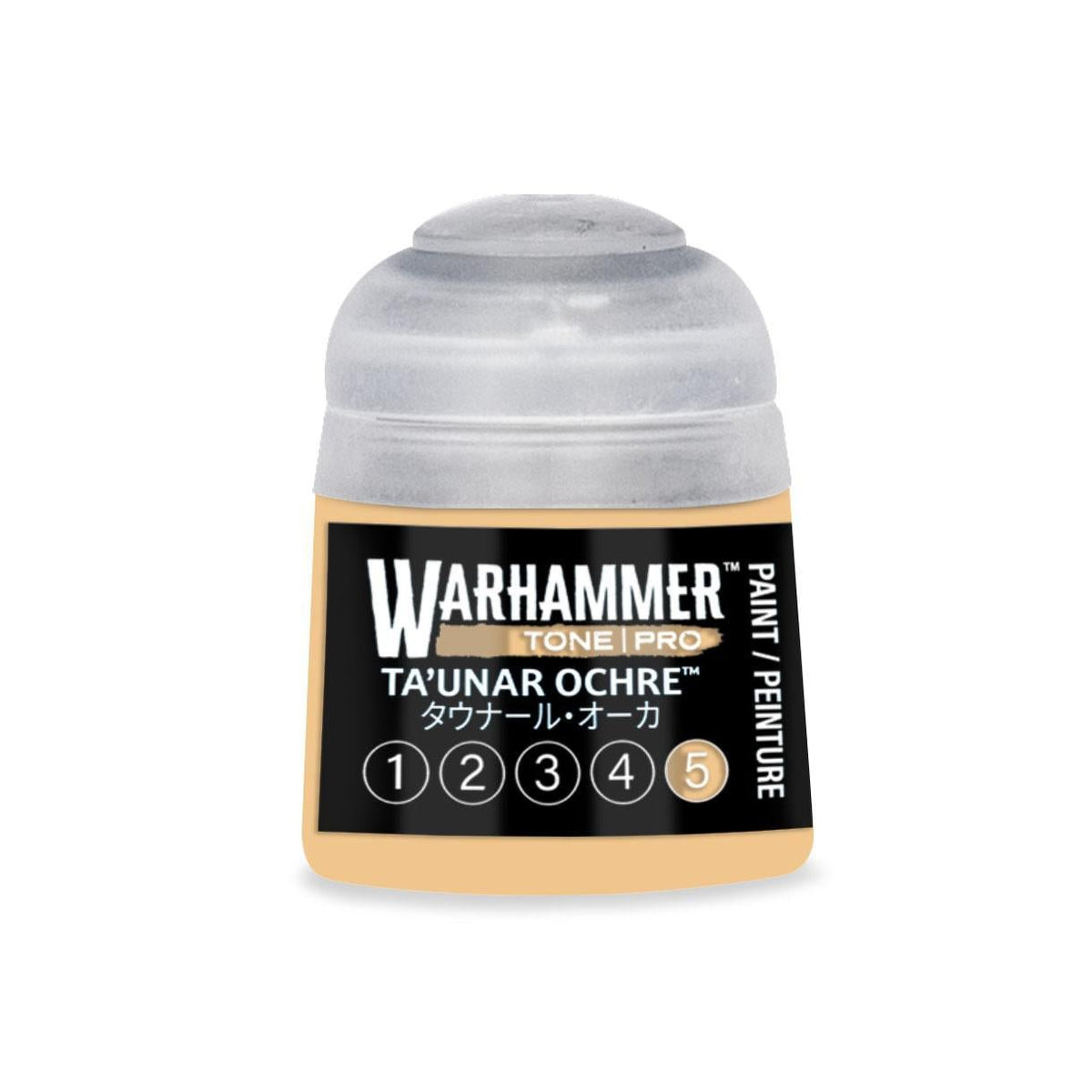 Warhammer Pro: Tone - Ta'unar Ochre 5 (12 ml) - The Feisty Goblin Gamehouse -
