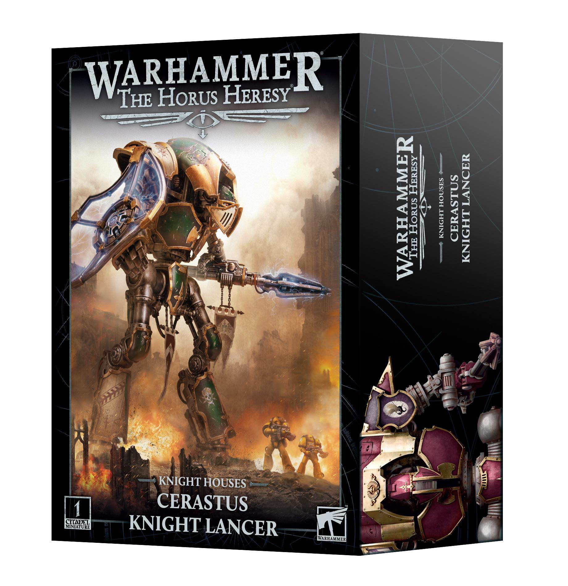 Warhammer The Horus Heresy - Cerastus Knight Lancer - The Feisty Goblin Gamehouse -