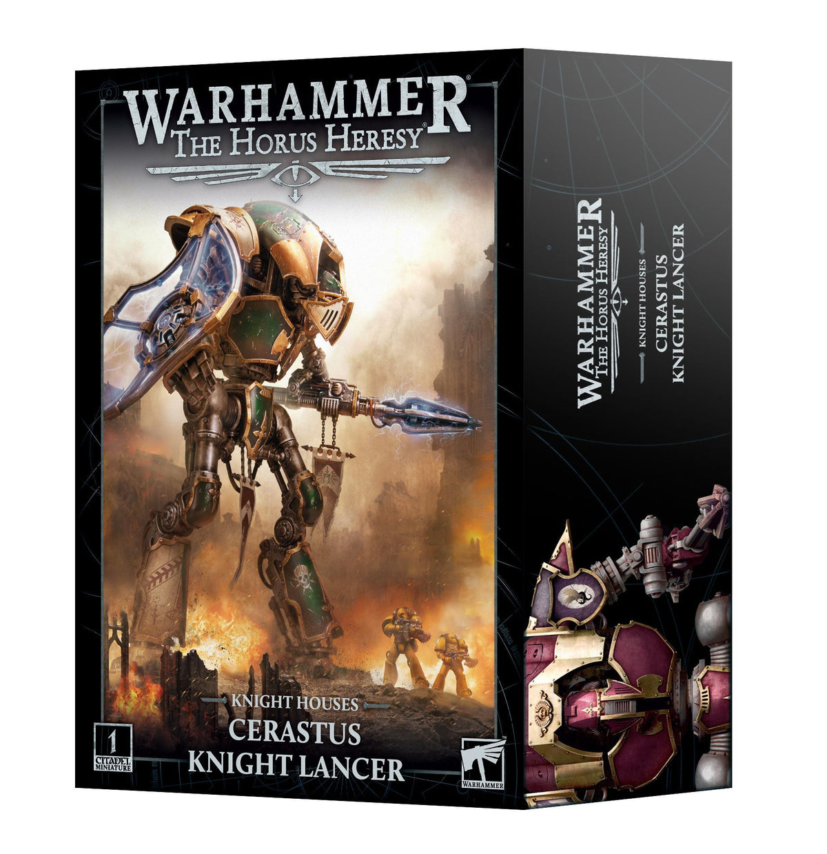 Warhammer The Horus Heresy - Cerastus Knight Lancer - The Feisty Goblin Gamehouse -