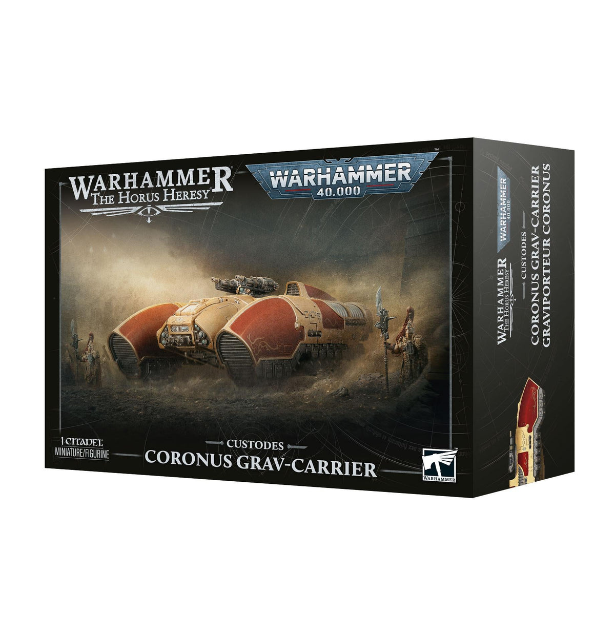 Warhammer The Horus Heresy - Custodes: Coronus Grav-Carrier - The Feisty Goblin Gamehouse -