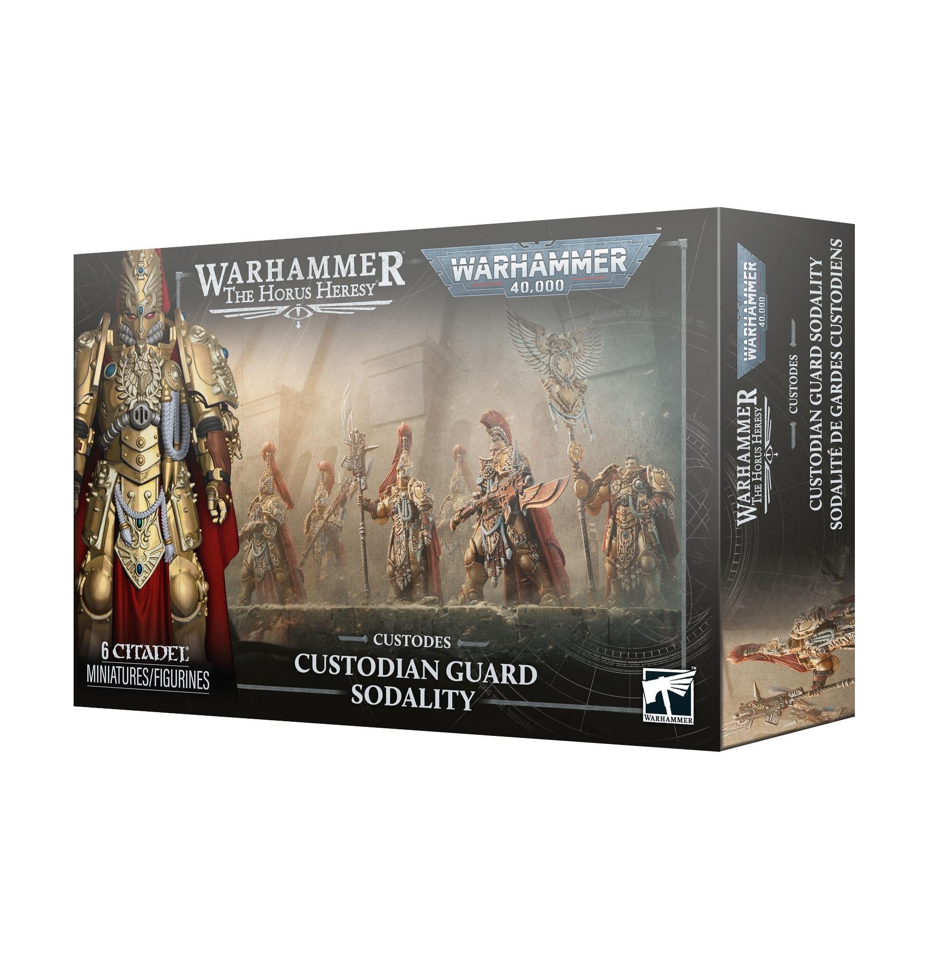 Warhammer The Horus Heresy - Custodes: Custodian Guard Sodality - The Feisty Goblin Gamehouse -