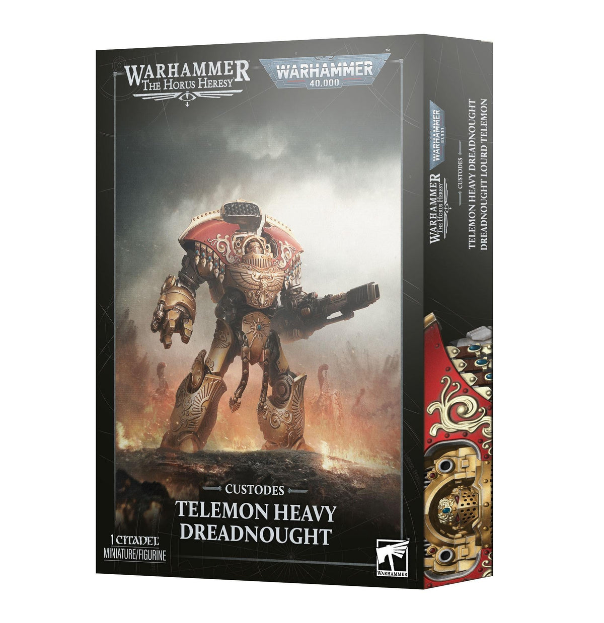 Warhammer The Horus Heresy - Custodes: Telemon Heavy Dreadnought - The Feisty Goblin Gamehouse -
