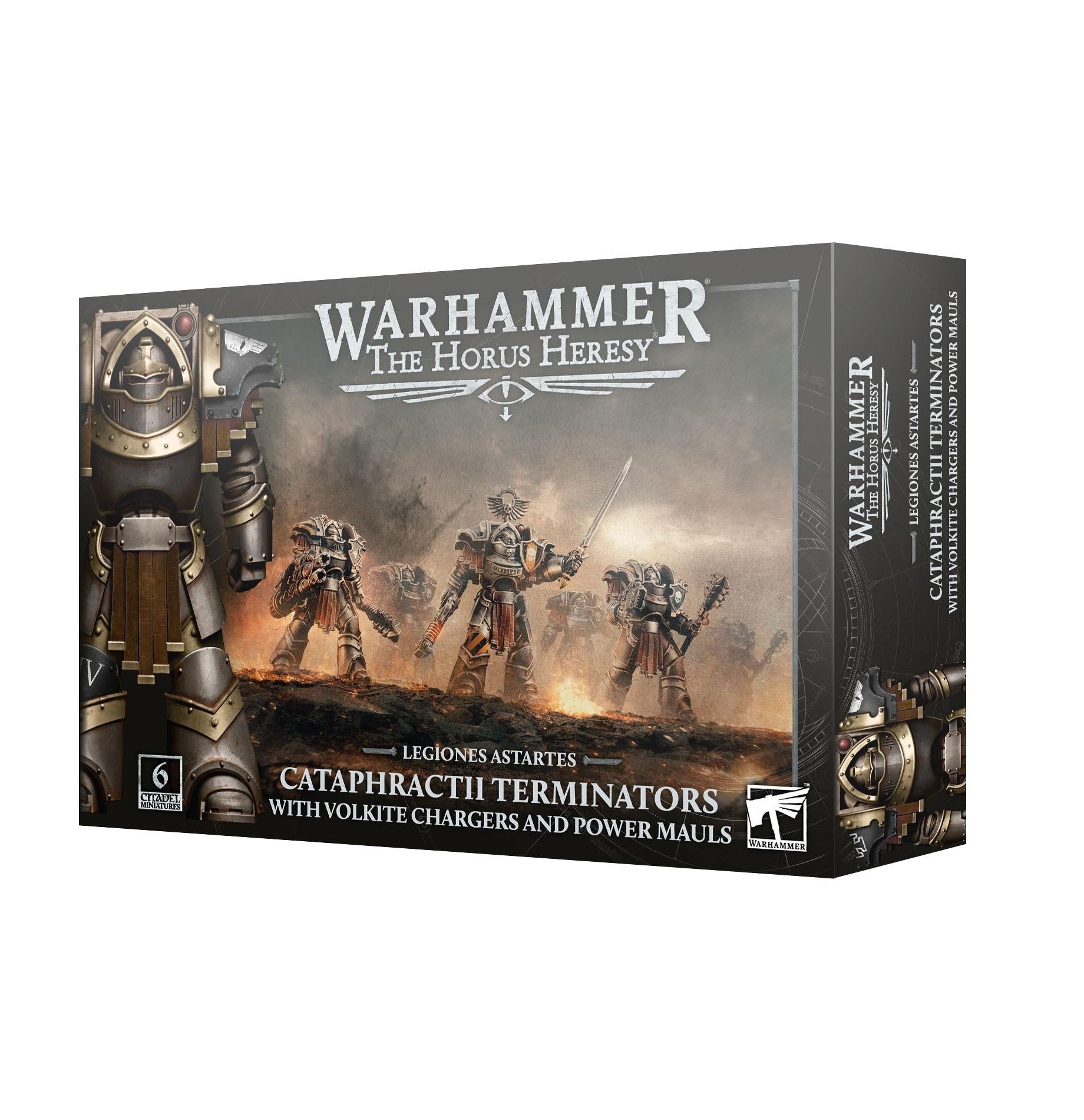 Warhammer The Horus Heresy - Legiones Astartes: Cataphractii Terminators: Pwr Mauls - The Feisty Goblin Gamehouse -
