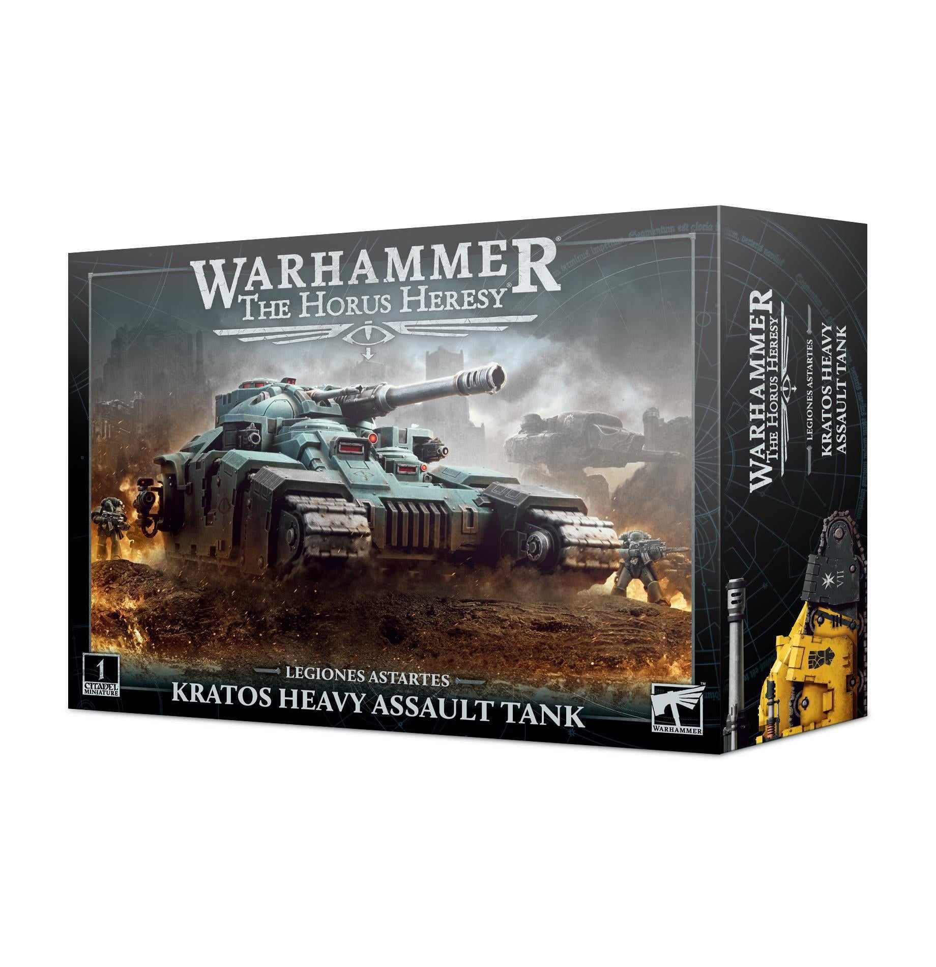 Warhammer The Horus Heresy - Legiones Astartes: Kratos Heavy Assault Tank - The Feisty Goblin Gamehouse -