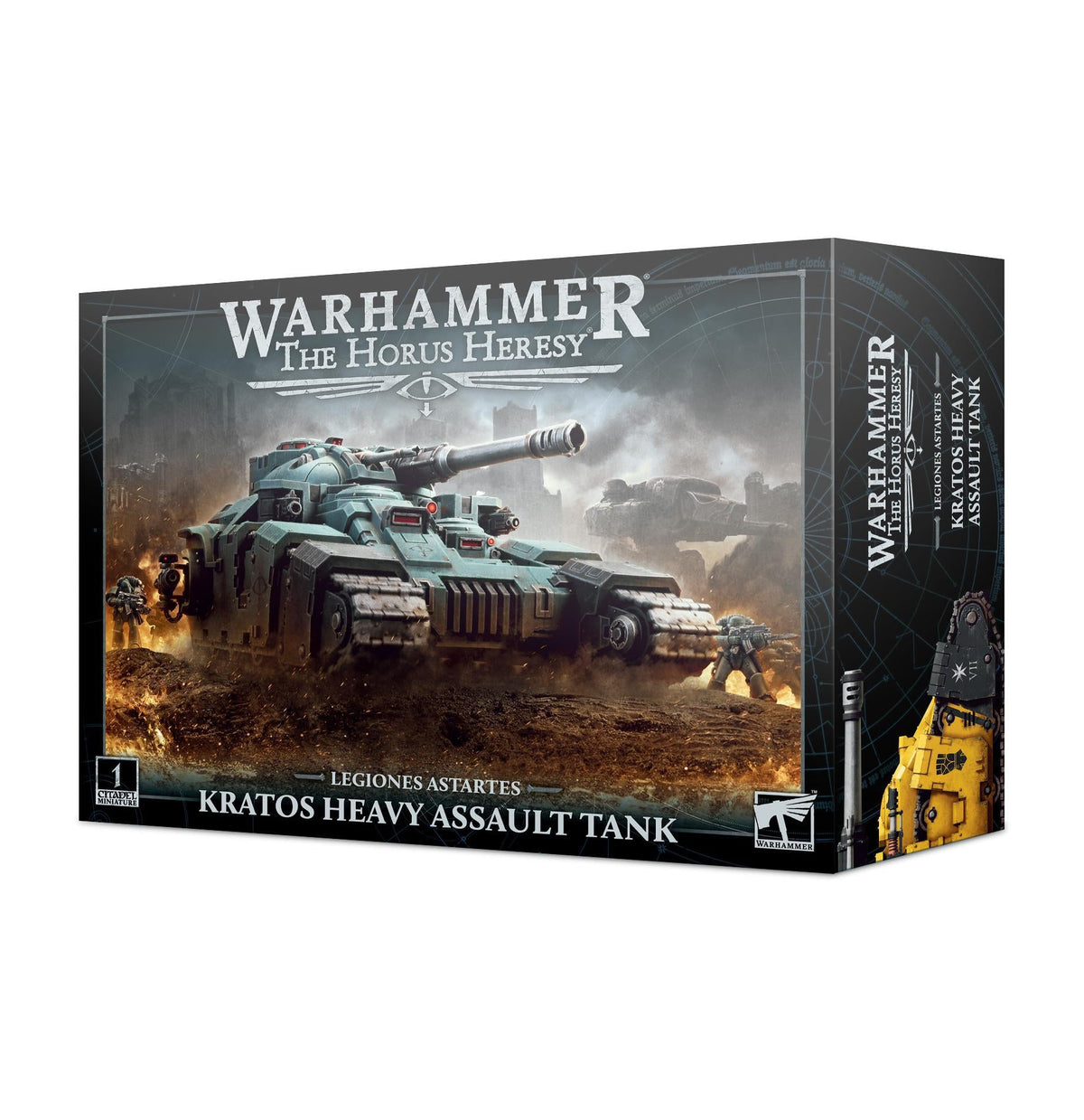Warhammer The Horus Heresy - Legiones Astartes: Kratos Heavy Assault Tank - The Feisty Goblin Gamehouse -