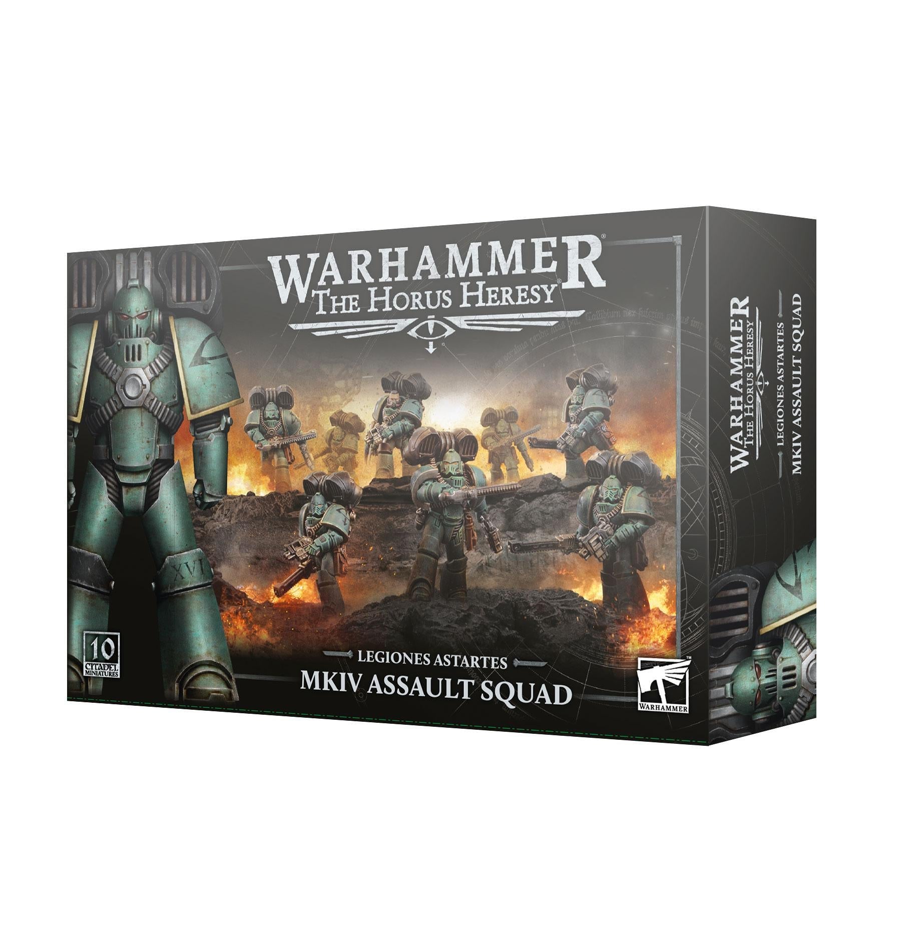 Warhammer The Horus Heresy - Legiones Astartes: MKIV Assault Squad - The Feisty Goblin Gamehouse -