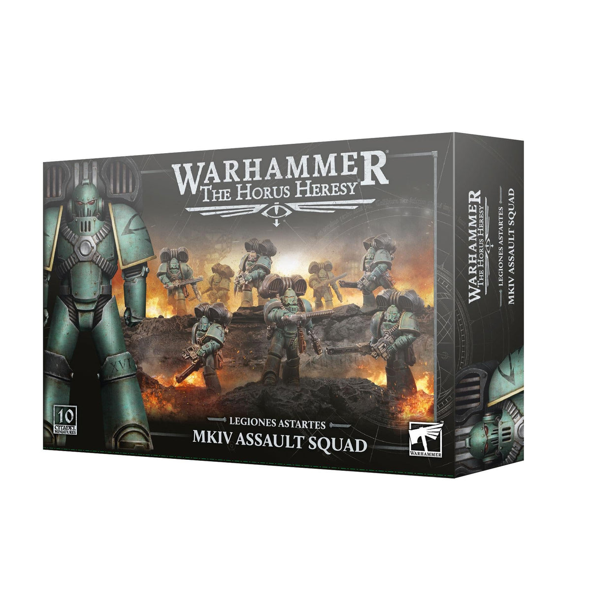 Warhammer The Horus Heresy - Legiones Astartes: MKIV Assault Squad - The Feisty Goblin Gamehouse -
