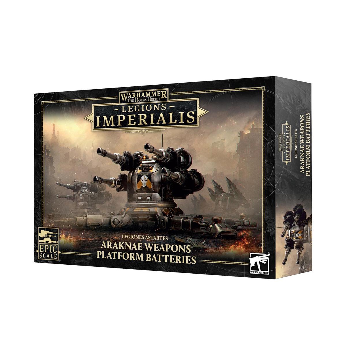 Warhammer The Horus Heresy - Legions Imperialis: Araknae Weapons Platform Batteries - The Feisty Goblin Gamehouse -