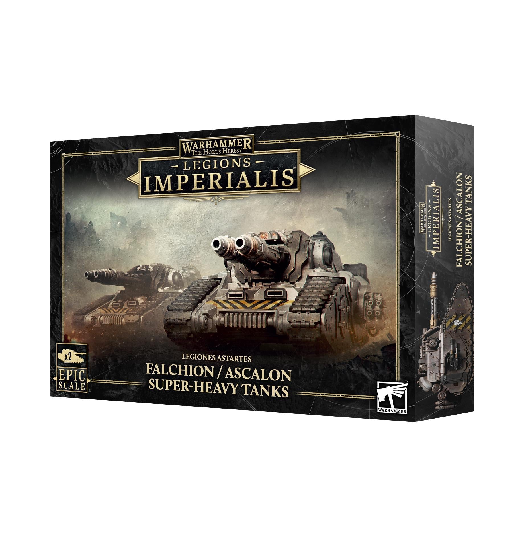 Warhammer The Horus Heresy - Legions Imperialis: Falchion-Ascalon Super-Heavy Tanks - The Feisty Goblin Gamehouse -