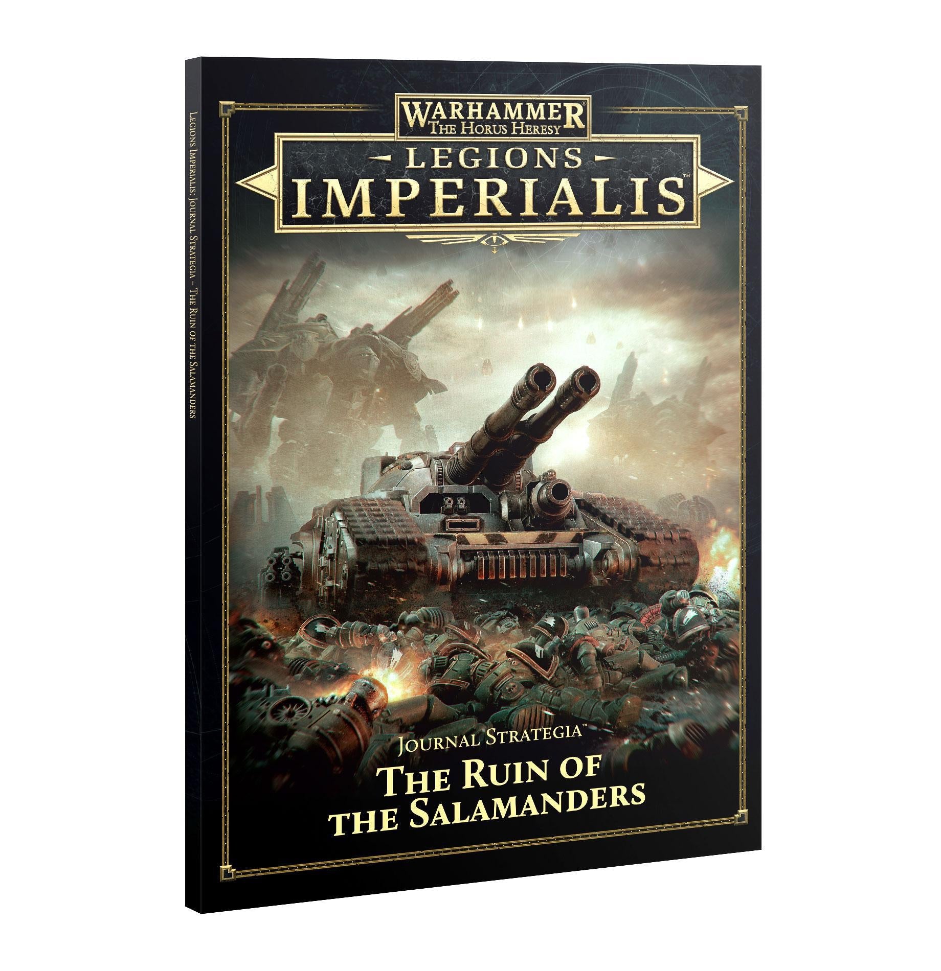 Warhammer The Horus Heresy - Legions Imperialis: Journal Strategia: The Ruin of the Salamanders (English) - The Feisty Goblin Gamehouse -