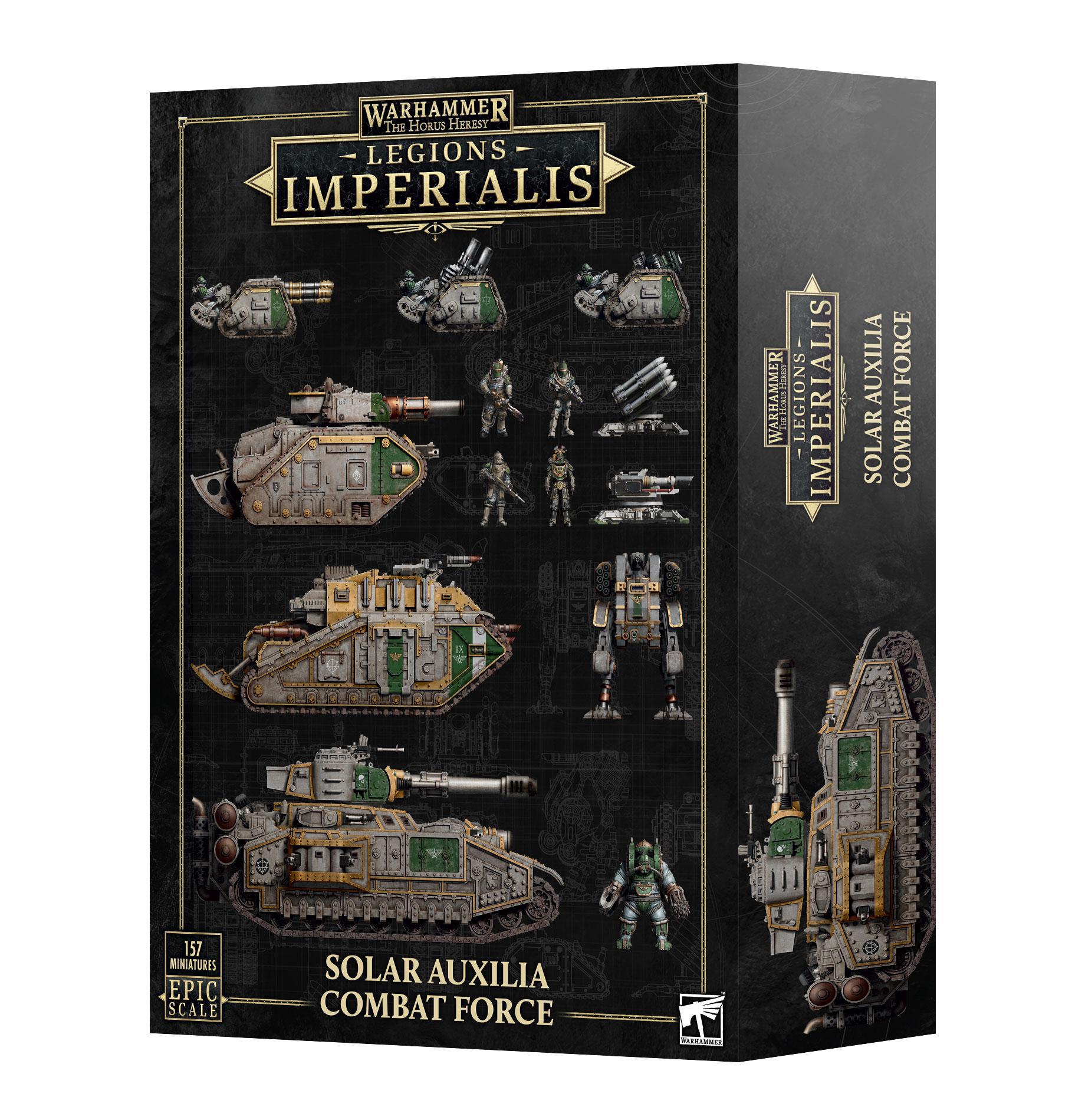 Warhammer The Horus Heresy - Legions Imperialis: Solar Auxilia Combat Force - The Feisty Goblin Gamehouse -