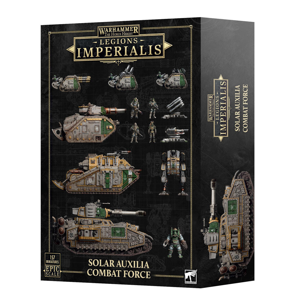 Warhammer The Horus Heresy - Legions Imperialis: Solar Auxilia Combat Force - The Feisty Goblin Gamehouse -