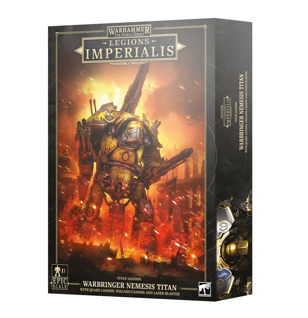 Warhammer The Horus Heresy - Warbringer Nemesis Titan with Quake Cannon - The Feisty Goblin Gamehouse -