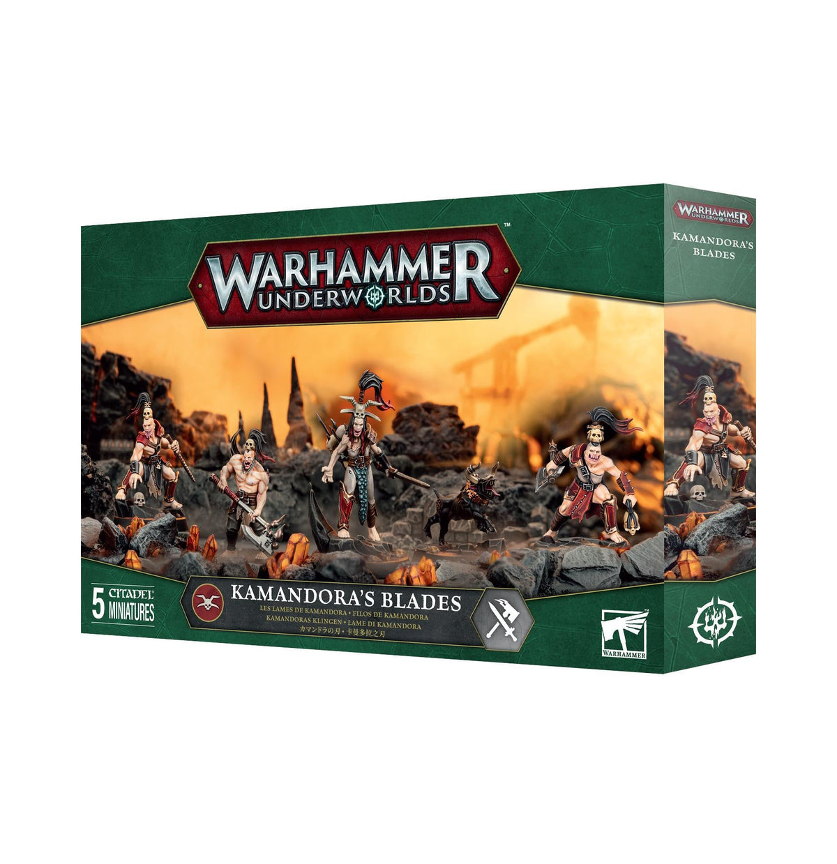 Warhammer Underworlds - Kamandora's Blades - The Feisty Goblin Gamehouse -
