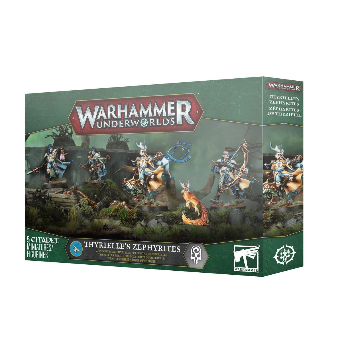 Warhammer Underworlds - Thyrielle's Zephyrites - The Feisty Goblin Gamehouse -