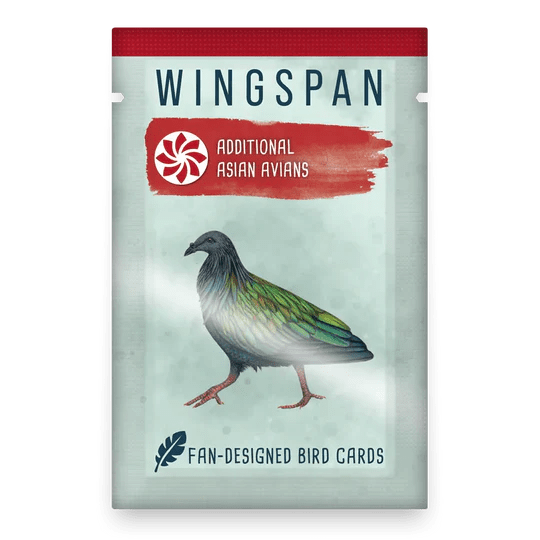 Wingspan Fan-Designed Bird Promo Pack: Additional Asian Avians (Stonemaier Games) - The Feisty Goblin Gamehouse -